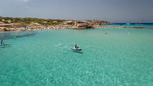 Excursión en moto de agua a Cala Conta, Ibiza