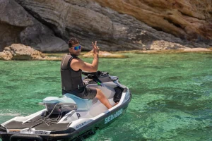 Excursión en moto de agua a Portixol, Ibiza
